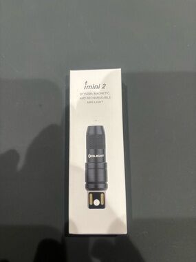 Olight iMini 2 Magnetic Rechargeable Mini Light - Black